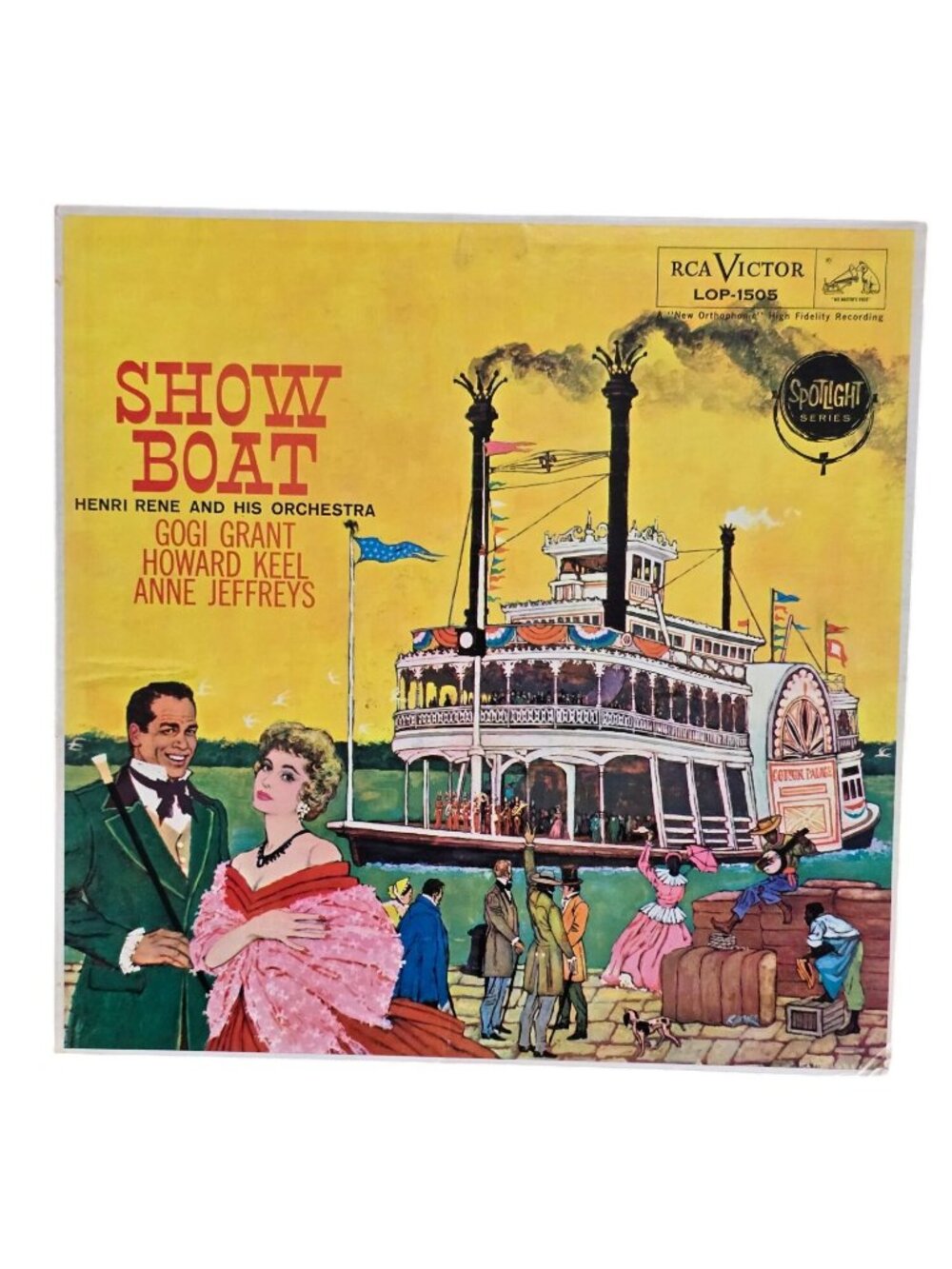 Show Boat Soundtrack Vinyl Record RCA Victor Spotlight Series LOP-1505